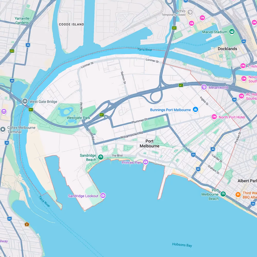 Map of BaxClean headquarter