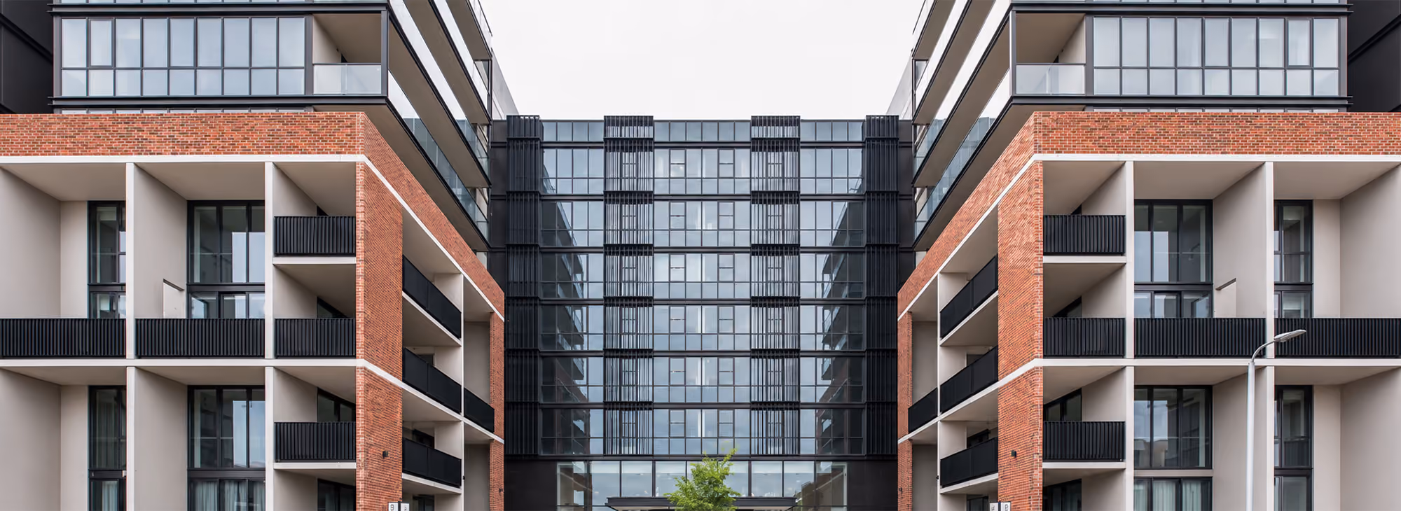 Professional cleaning and maintenance of the exterior at Ardency Kennedy Place.