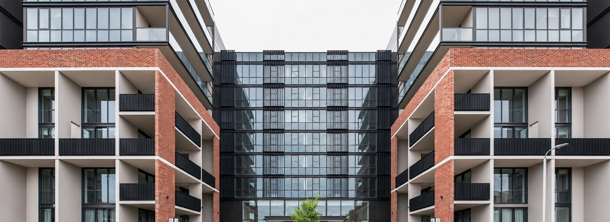 Professional cleaning and maintenance of the exterior at Ardency Kennedy Place.