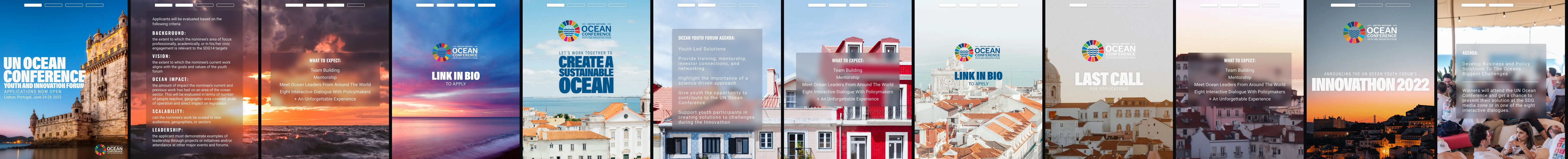 Application carousels: Lisbon landmarks, the evaluation criteria, what to expect, and the innovathon announcement
