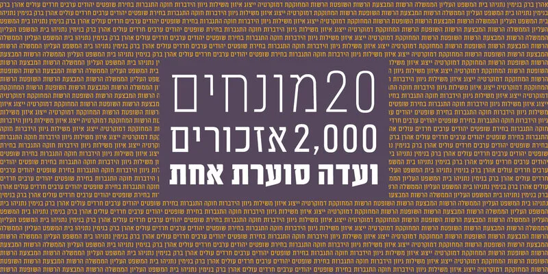 מכבסת מילים? פי 3 יותר עיסוק כללי ב"עקרונות" אל מול המימוש שלהם בפועל