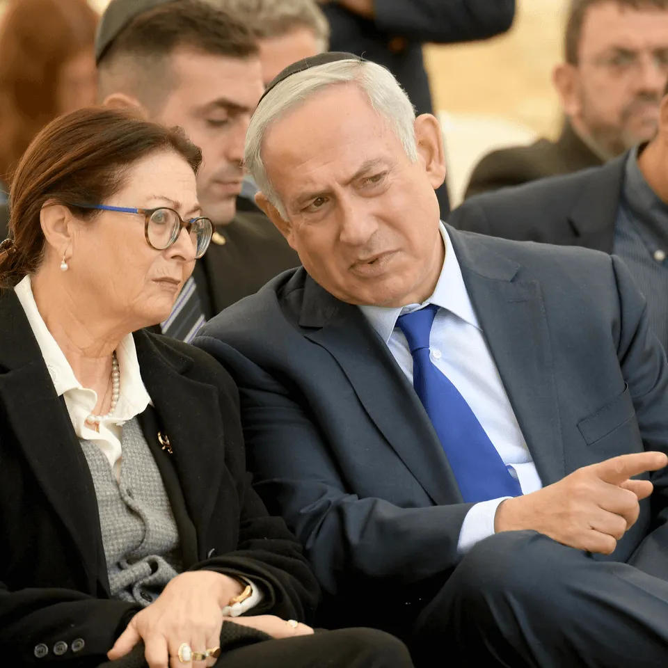 ראש הממשלה נתניהו ונשיאת העליון השופטת חיות. צילום: עמוס בן גרשום - לע"מ