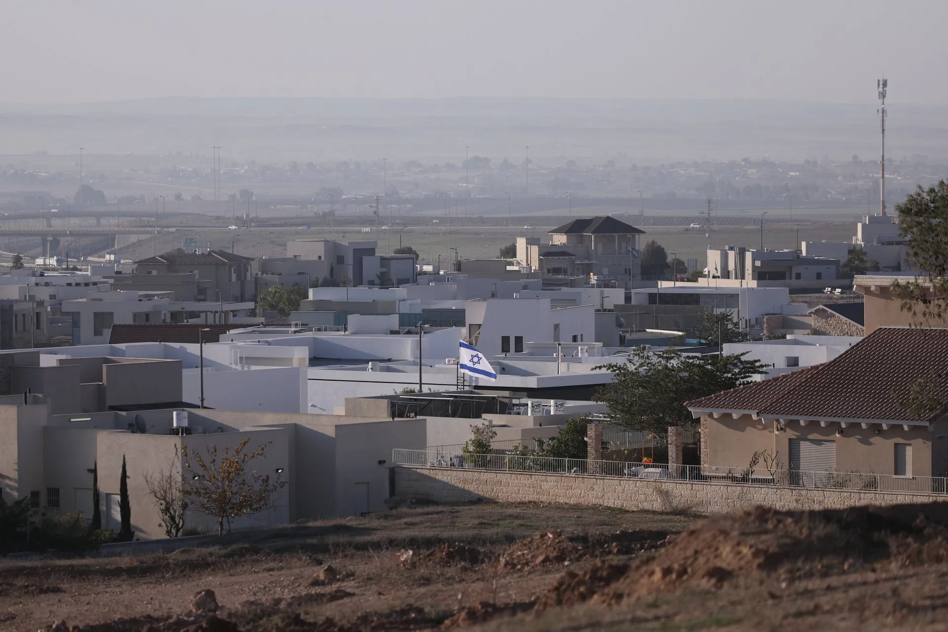 היישוב כרמית, הסמוך לבאר שבע. צילום: אילן אסייג