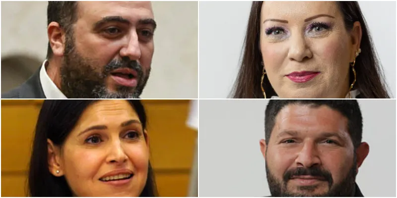 הפוליטיקאים שרוכבים על גל ההפיכה המשפטית: רוטמן, אלהרר, גוטליב ואלמוג כהן
