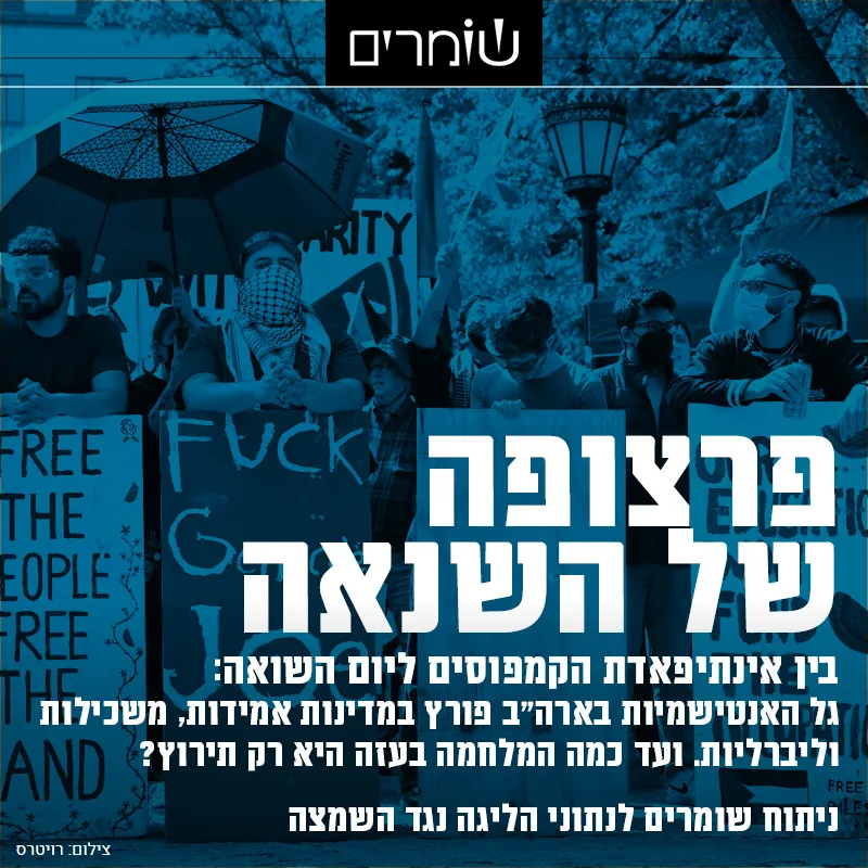 בין 1933 ל-2023: האנטישמיות מתפרצת שוב תחת המעטה הליברלי