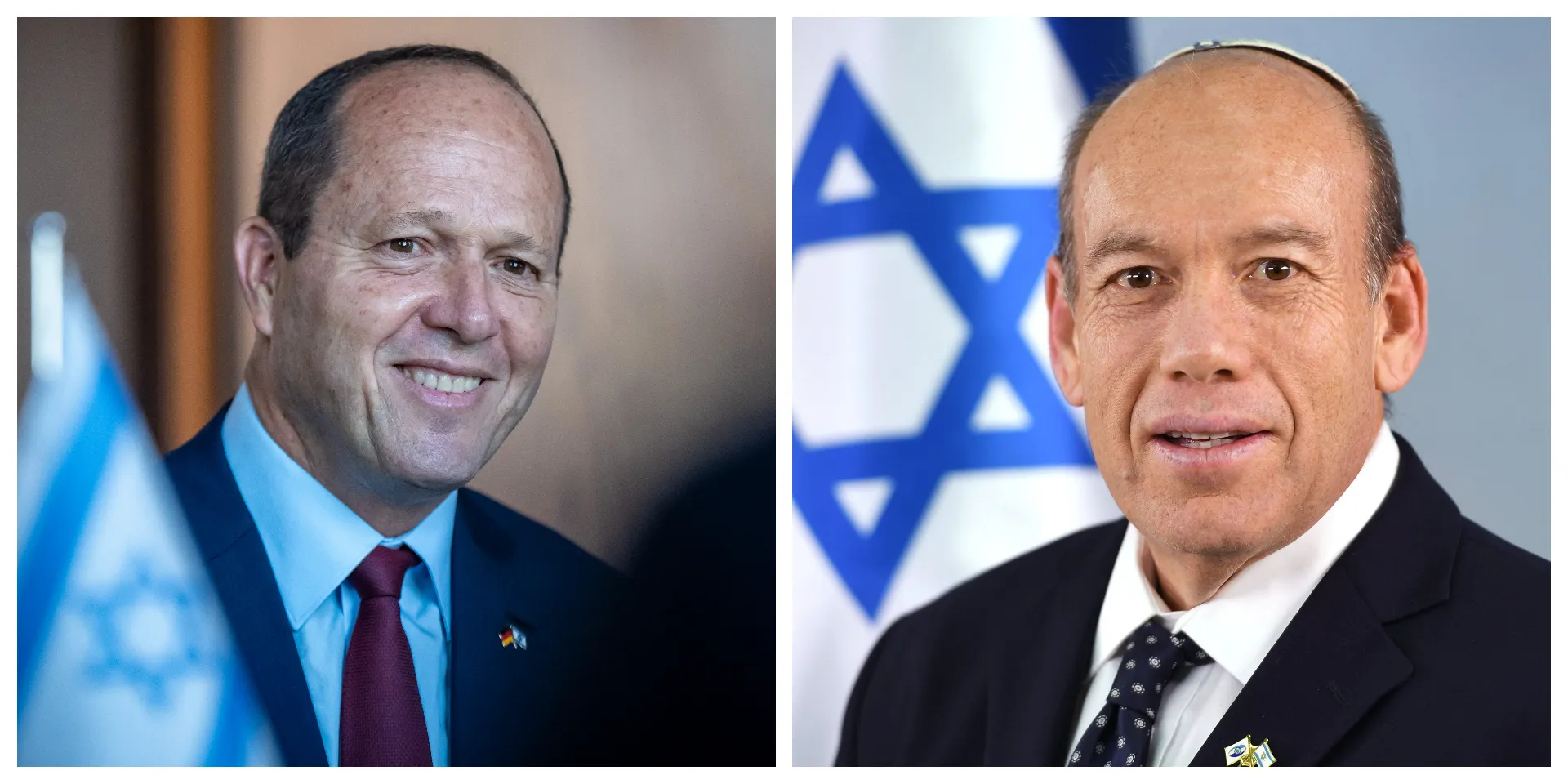 מבקר המדינה מתניהו אנגלמן (מימין) ושר הכלכלה ניר ברקת. צילומים: רויטרס, ויקיפדיה