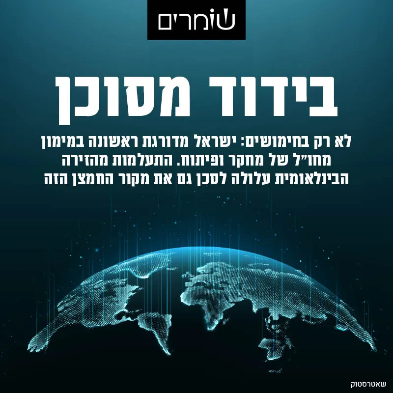 המוח ישראלי, המימון בינלאומי: הבידוד מסוכן גם לתעשייה הישראלית