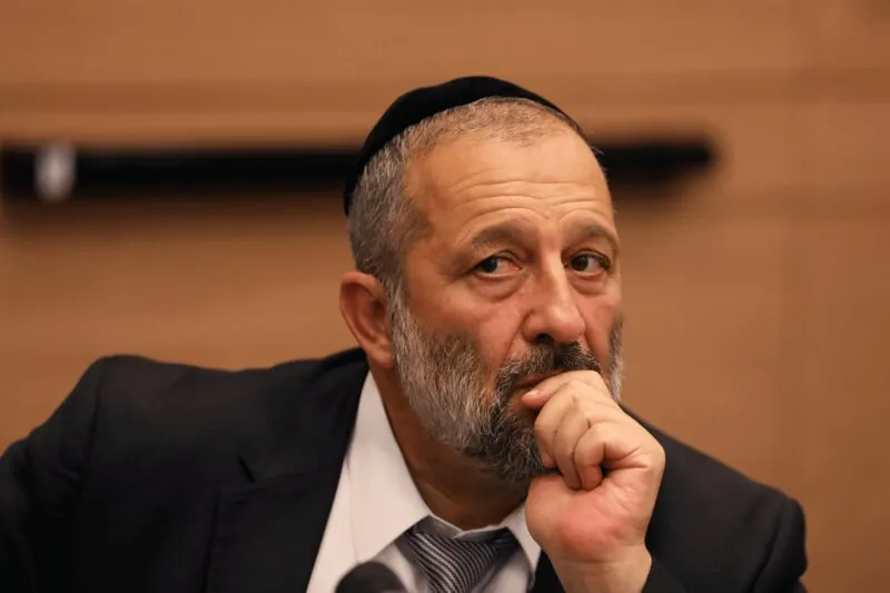 אריה דרעי, יו"ר ש"ס ולשעבר שר הפנים. צילום: רויטרס