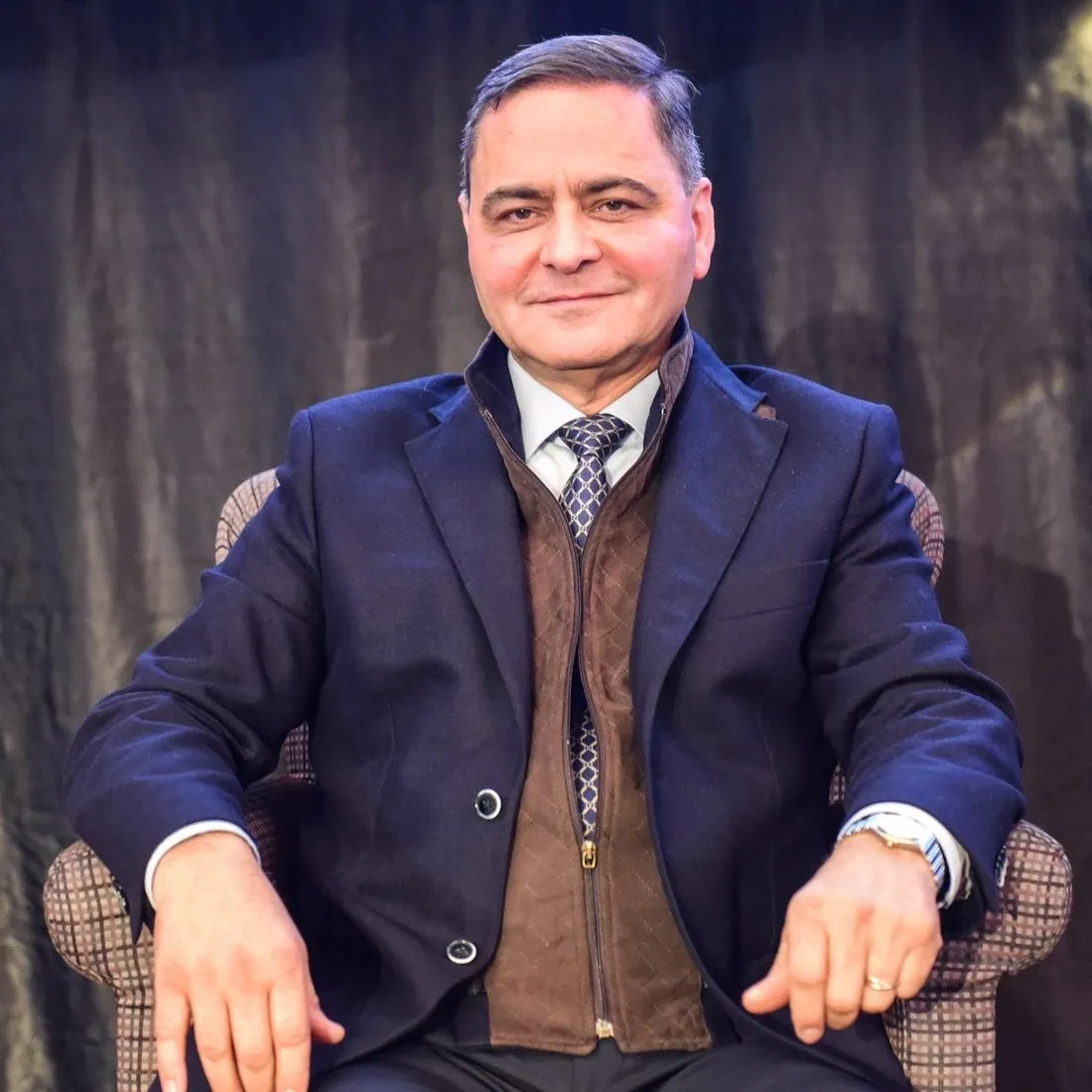 Palestinian businessman Samir Hulileh. Photo from his Facebook page