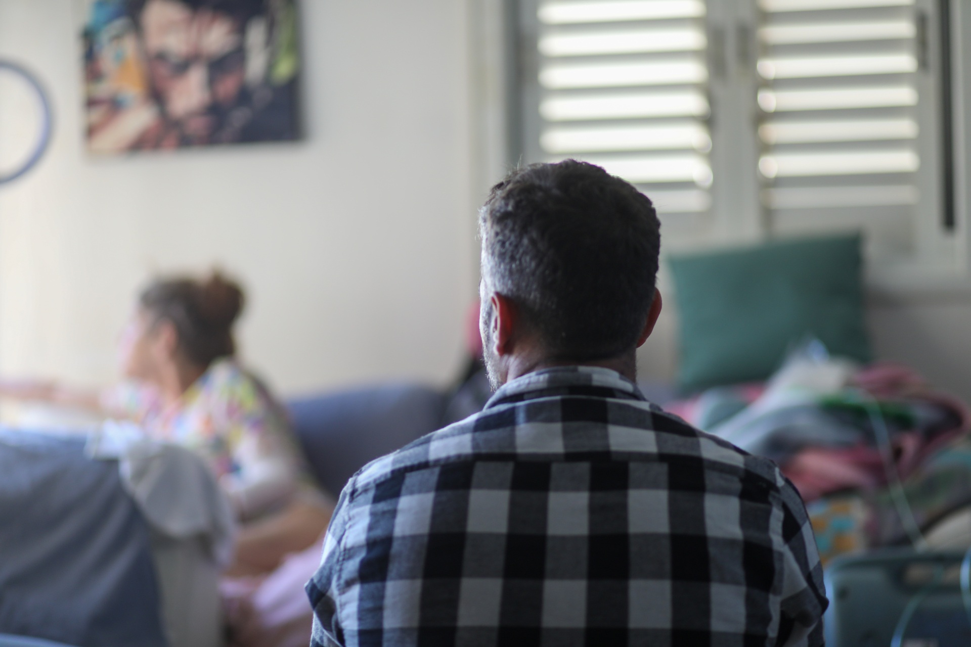 מירון והאם אתי. צילום: שלומי יוסף