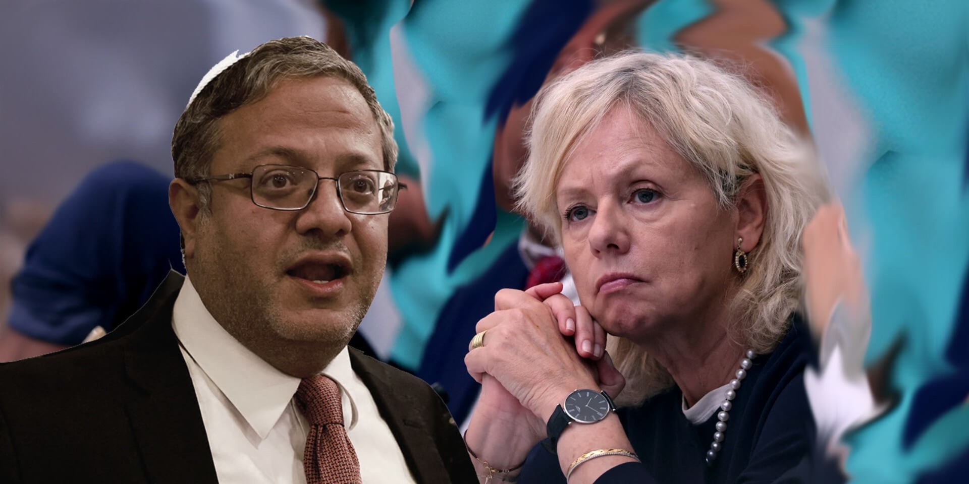 היועמ"שית בהרב מיארה והשר בן גביר. צילומים: רויטרס