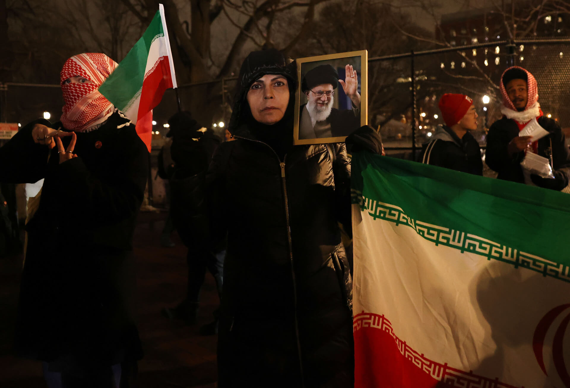 הפגנה נגד המלחמה עם איראן, השבוע בוושינגטון. צילום: רויטרס