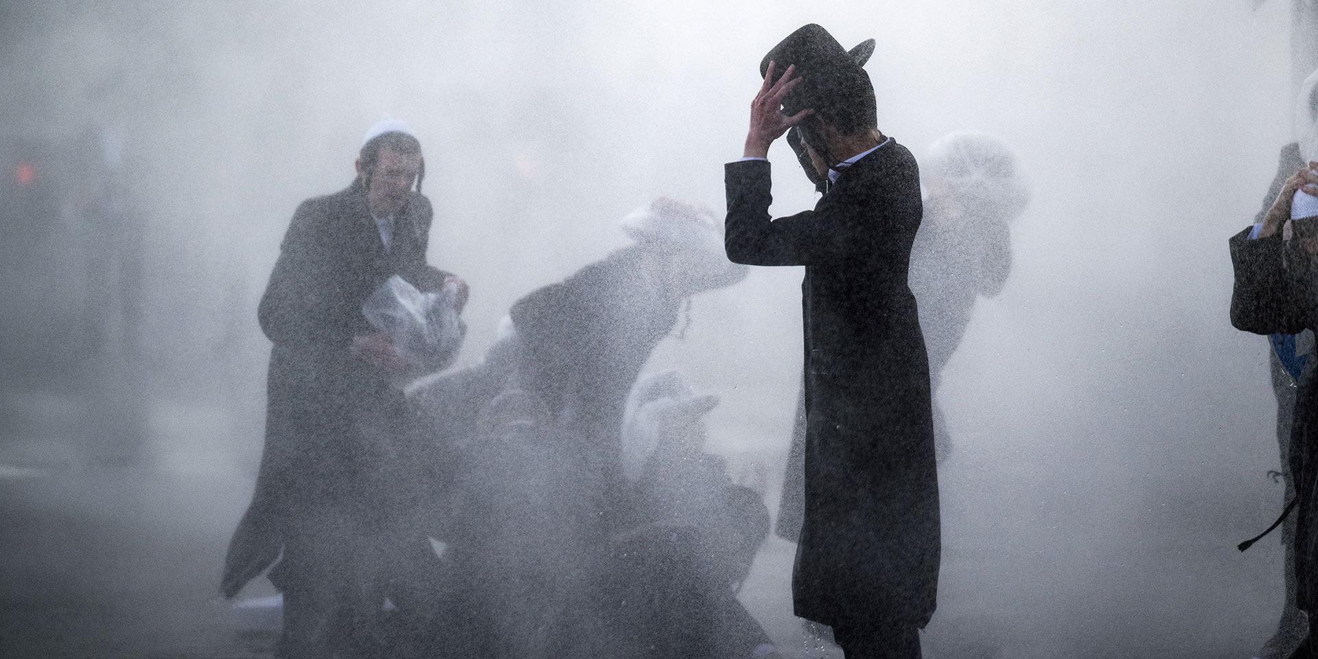 הפגנת חרדים נגד הגיוס, ירושלים בשבוע שעבר. צילום: רויטרס