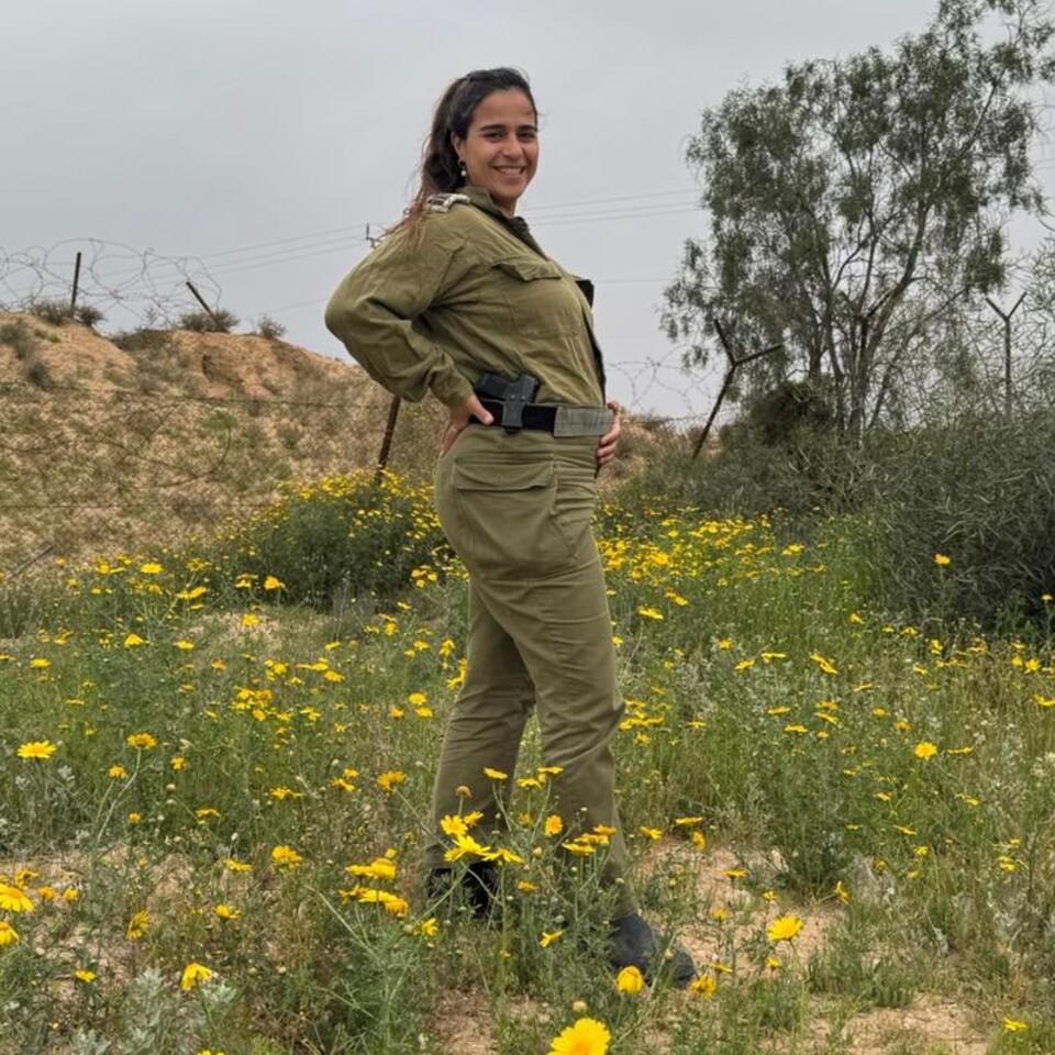 רינת לוי, קצינה במילואים. צילום באדיבות המצולמת