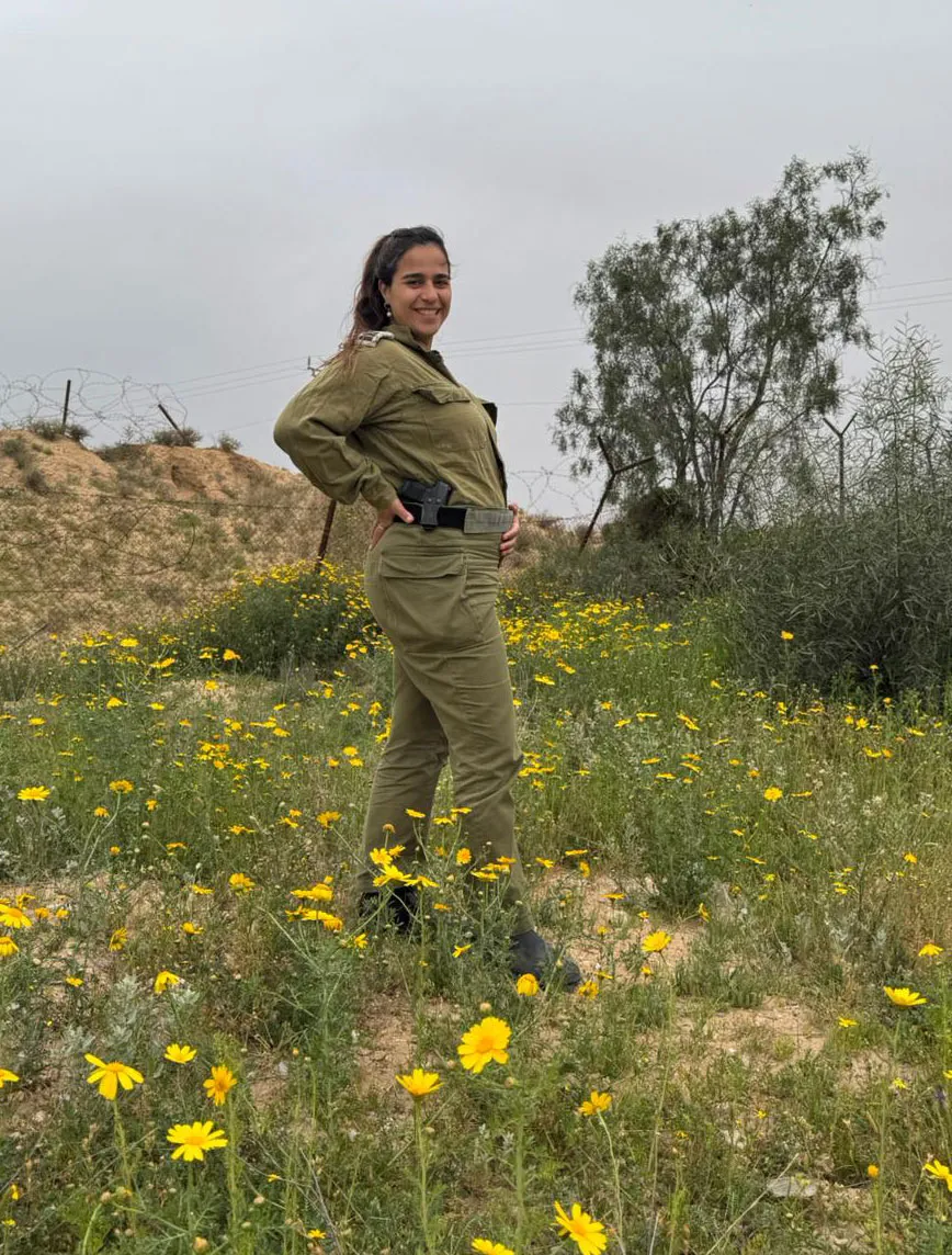 Rinat Levy, a reserve officer. Photo courtesy of the subject