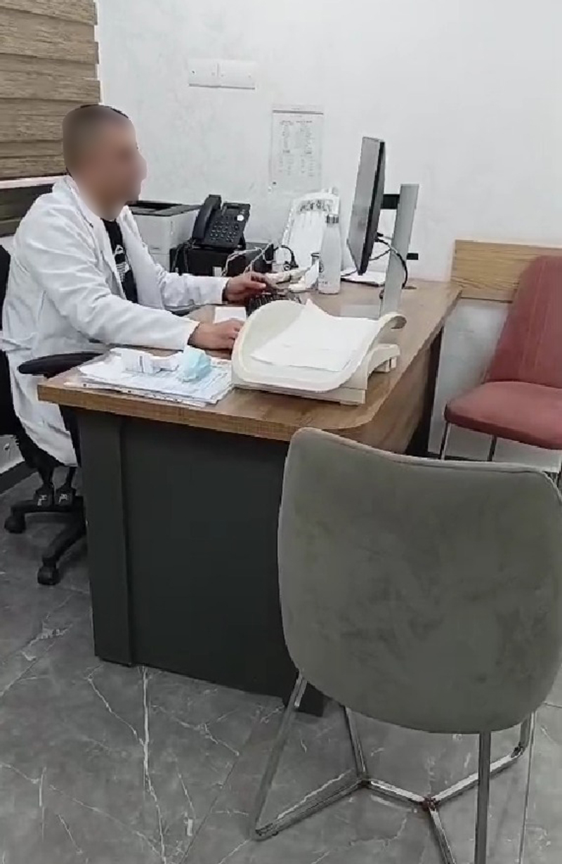רופאים ללא רישיון ישראלי שתועדו במרפאות אלתקאמל
