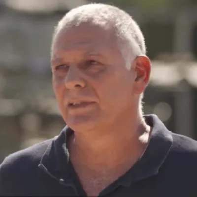 פרופ' אורי להב. צילום מסך מתוך הכתבה בחדשות 13