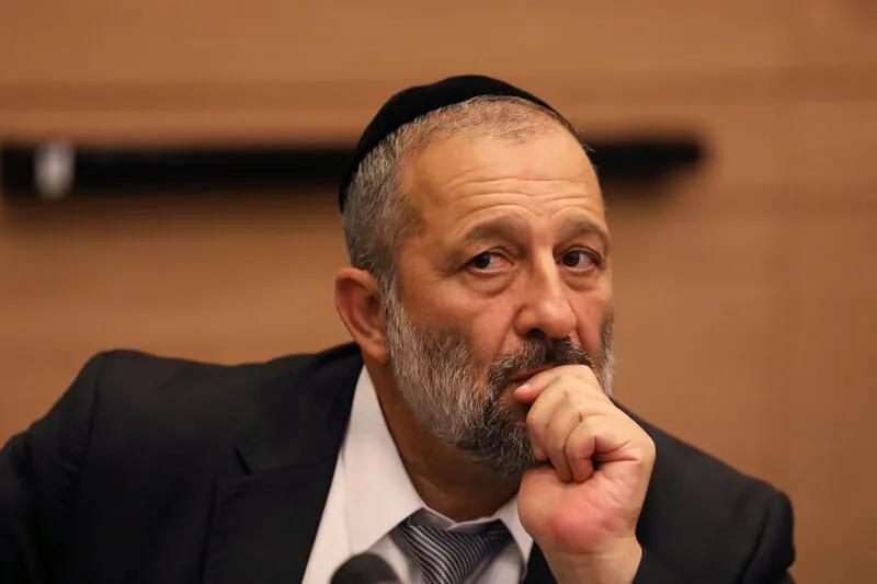 יו"ר ש"ס אריה דרעי. צילום: רויטרס