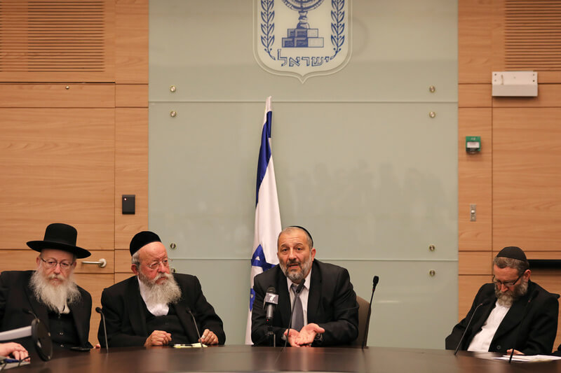 ראשי המפלגות החרדיות בכנסת. צילום ארכיון: רויטרס