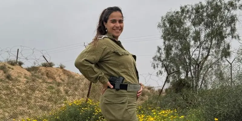 רינת לוי, קצינה במילואים. צילום באדיבות המצולמת