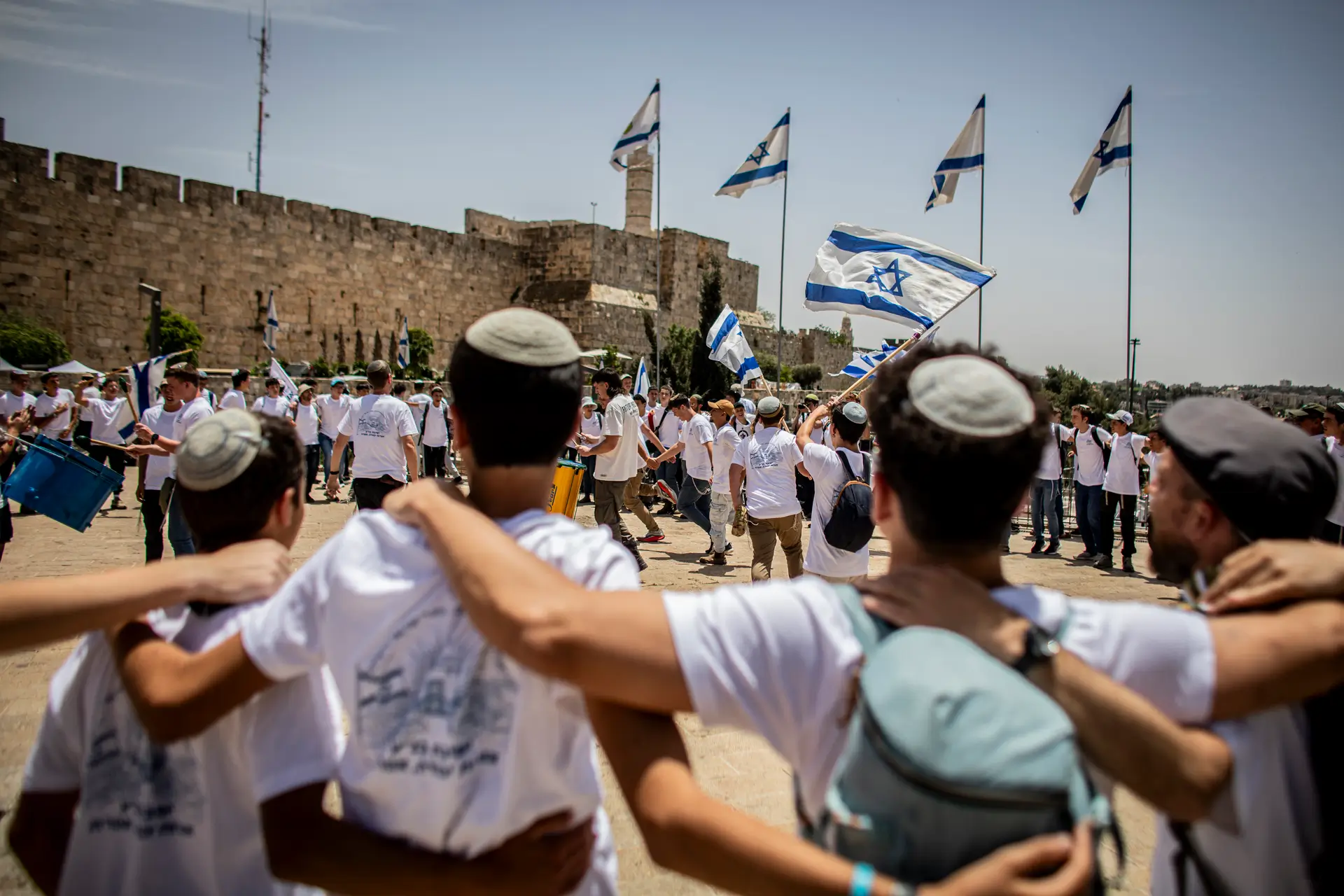 מצעד הדגלים ביום ירושלים השנה. המצולמים אינם קשורים לכתבה. צילום: רויטרס