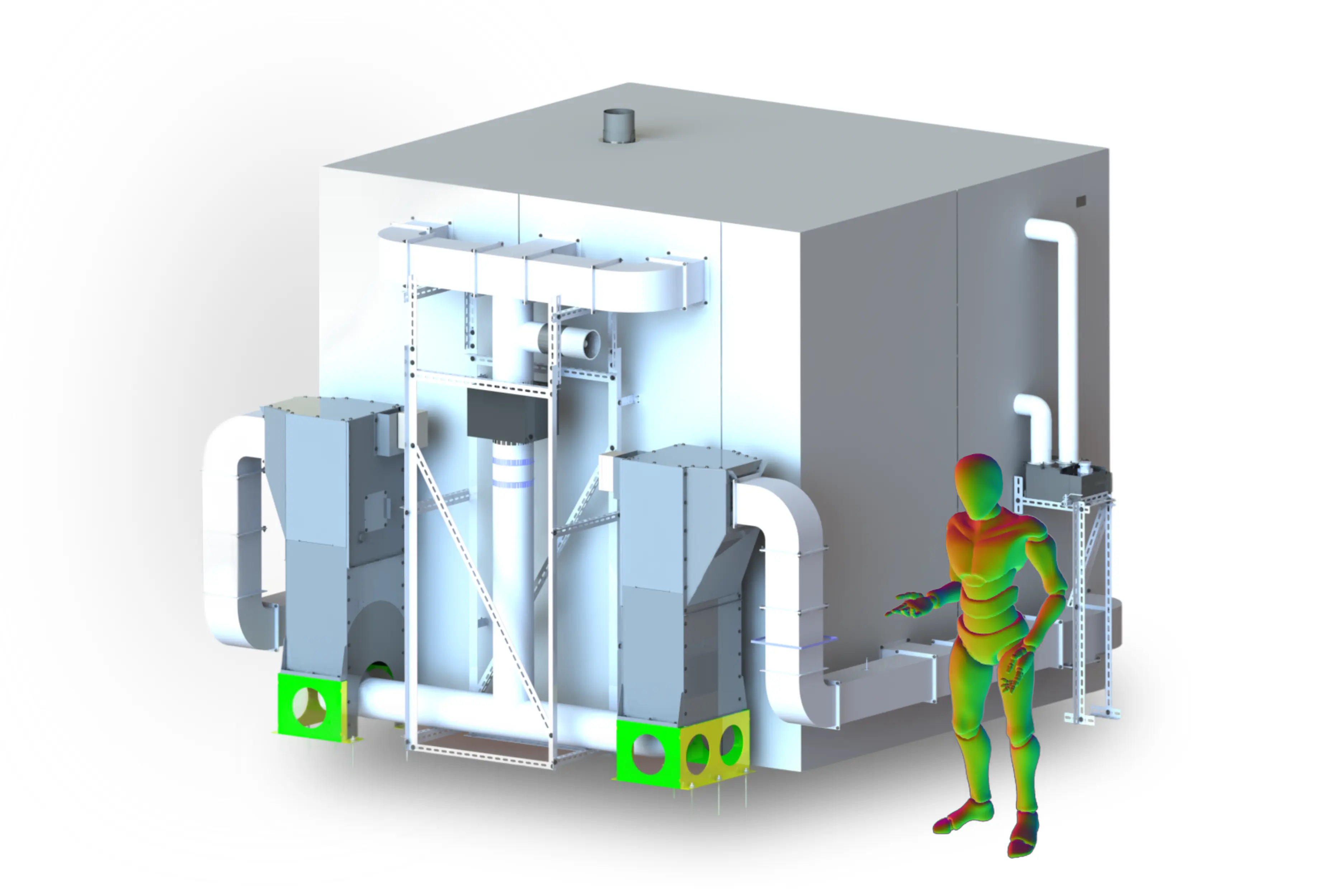Heat Chamber for Firefighter Testing