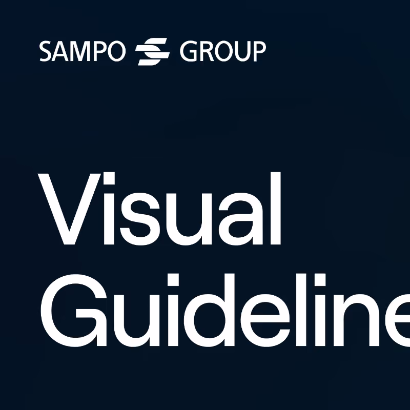 Sampo Groupin brändi PowerPoint-muodossa