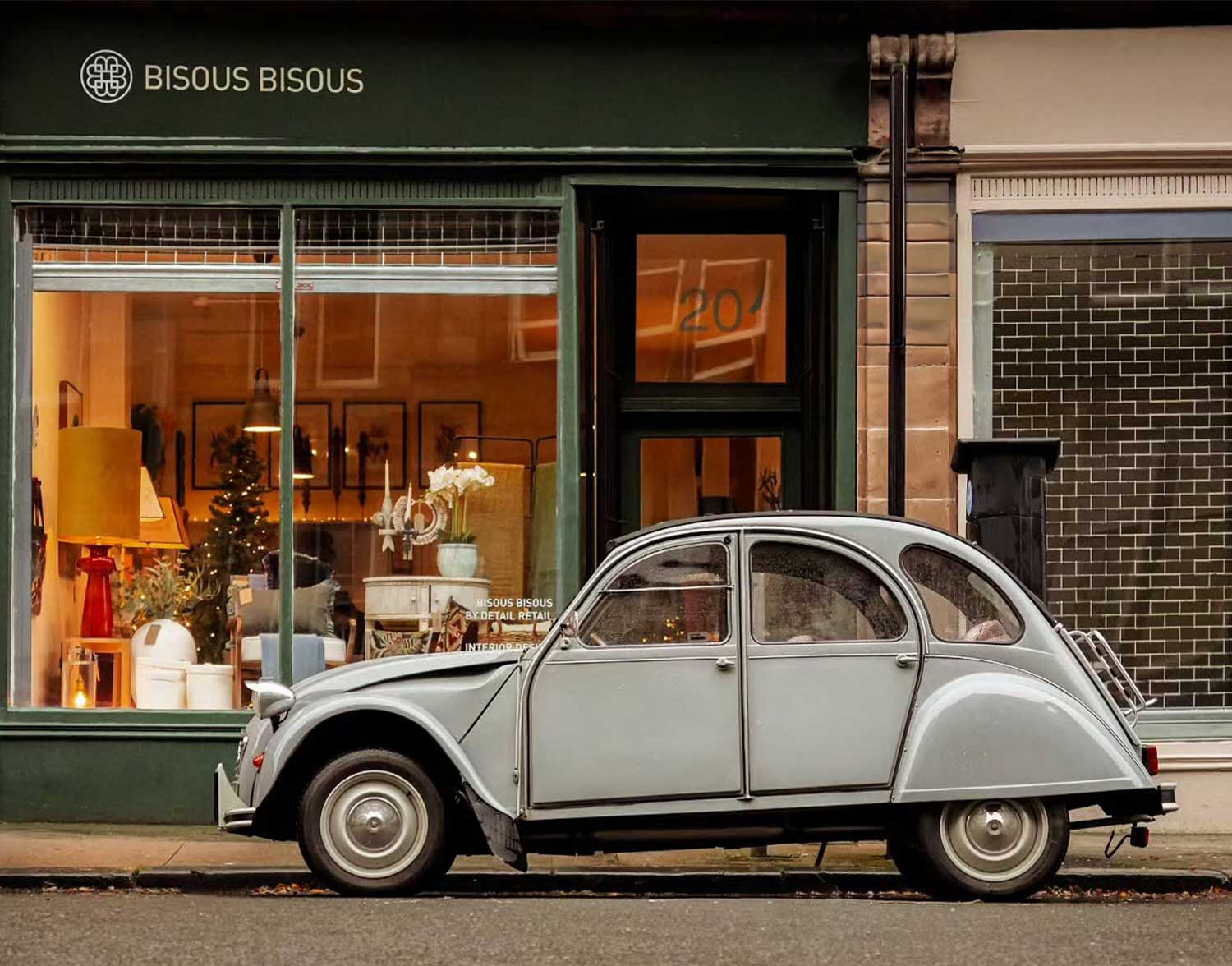 Bisous Bisous shopfront 
