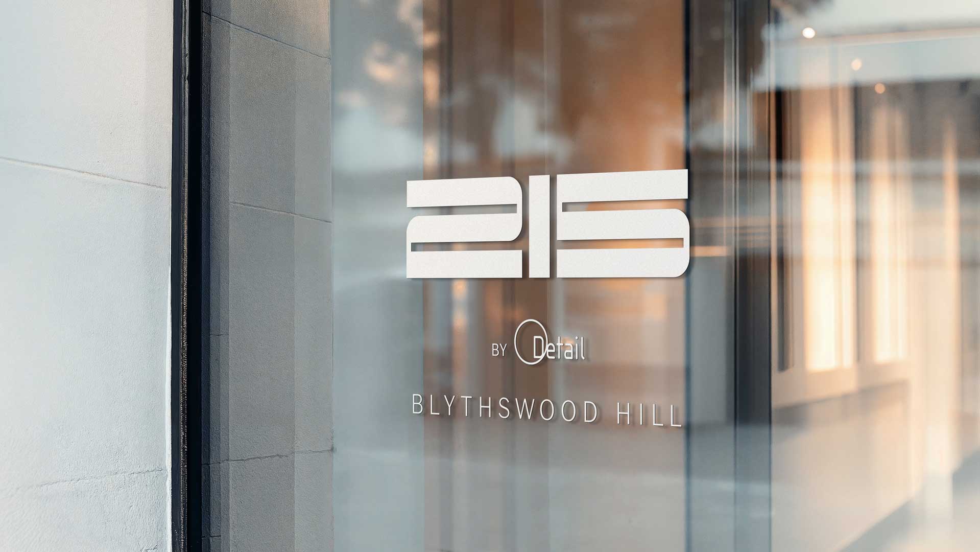 215 Blythswood Hill Branding for Glass Doors