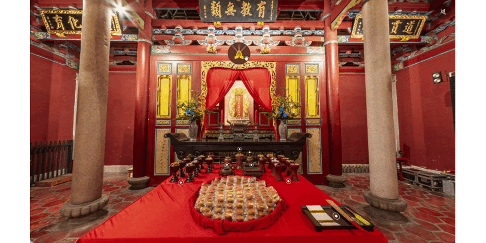 Experience the core tradition of the Confucius Temple directly from your screen. Users can digitally submit their prayers and wishes for academic success, career advancement, or personal growth. The intuitive interface guides visitors through a respectful, engaging virtual ceremony, making beautiful cultural traditions accessible to everyone, regardless of location. 