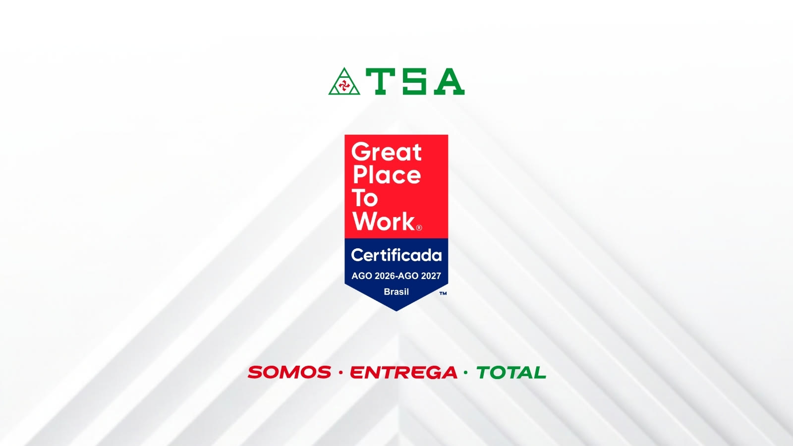 TSA renova a certificação GPTW: talento que move, eficiência que entrega