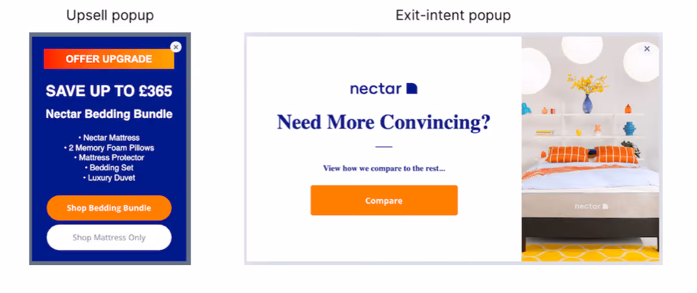 Nectar popup examples