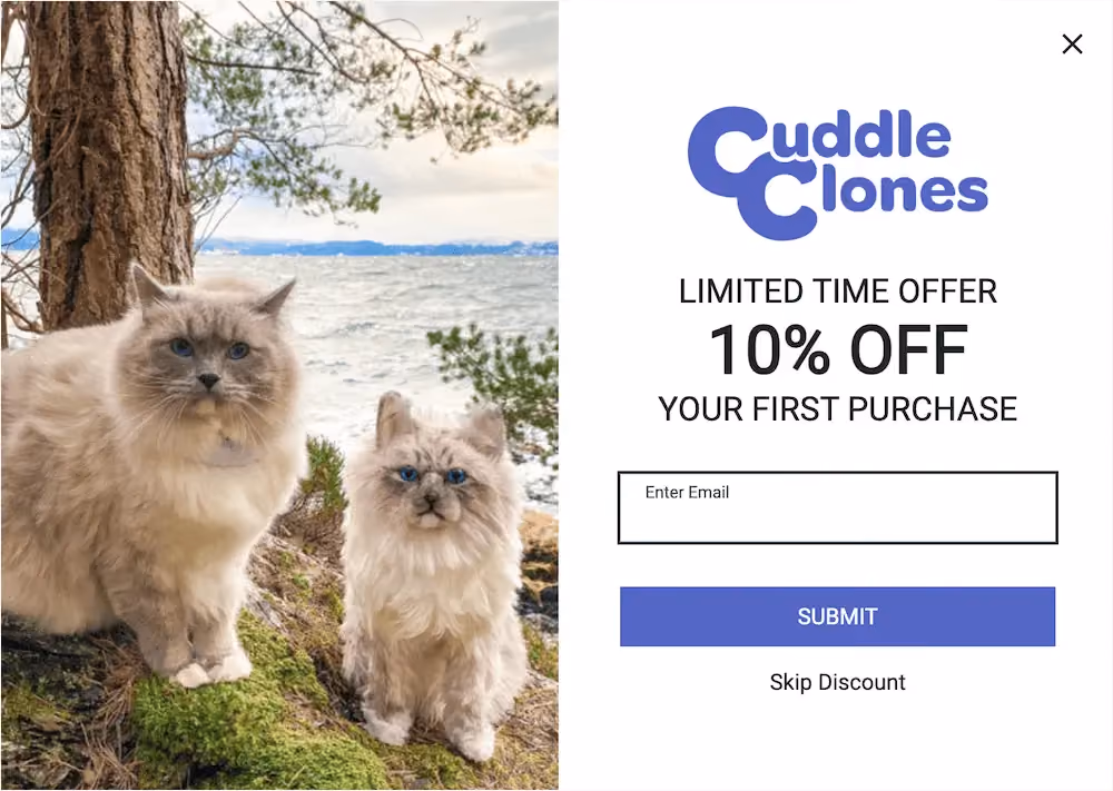 How Cuddle Clones Added 150K Email & SMS Subscribers
