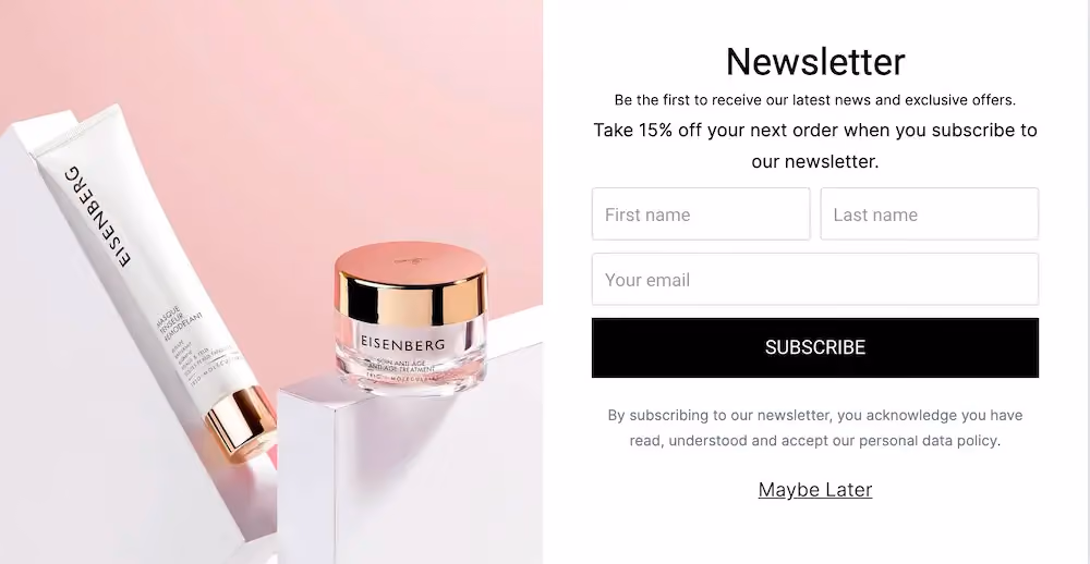 How Eisenberg Paris Gets 40% Opt-in Rates Across Multiple International Ecommerce Stores