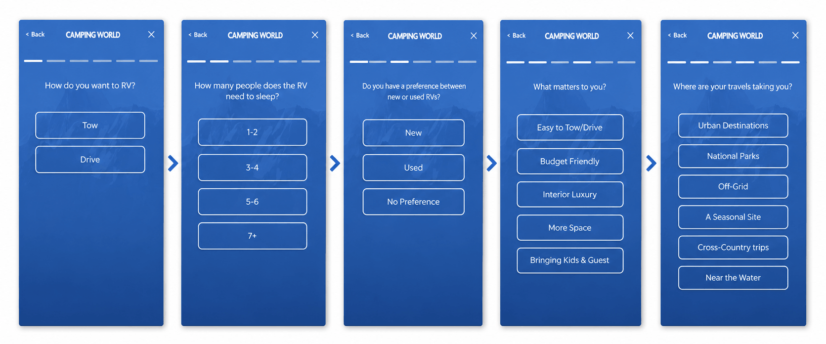 How Camping World uses ConvertFlow quiz funnels to route shoppers to the right RV