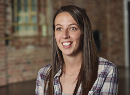 Screenshot of Levi from her YouTube video talking to camera