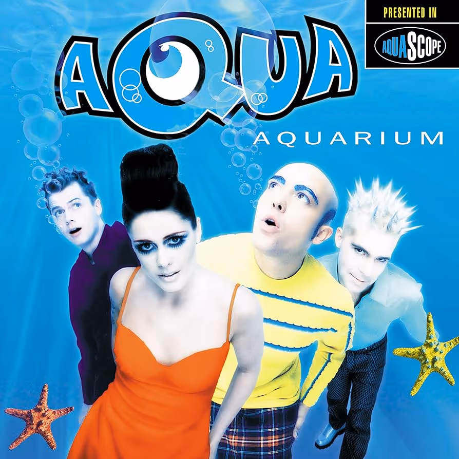 Aquarium album cover art by the band Aqua