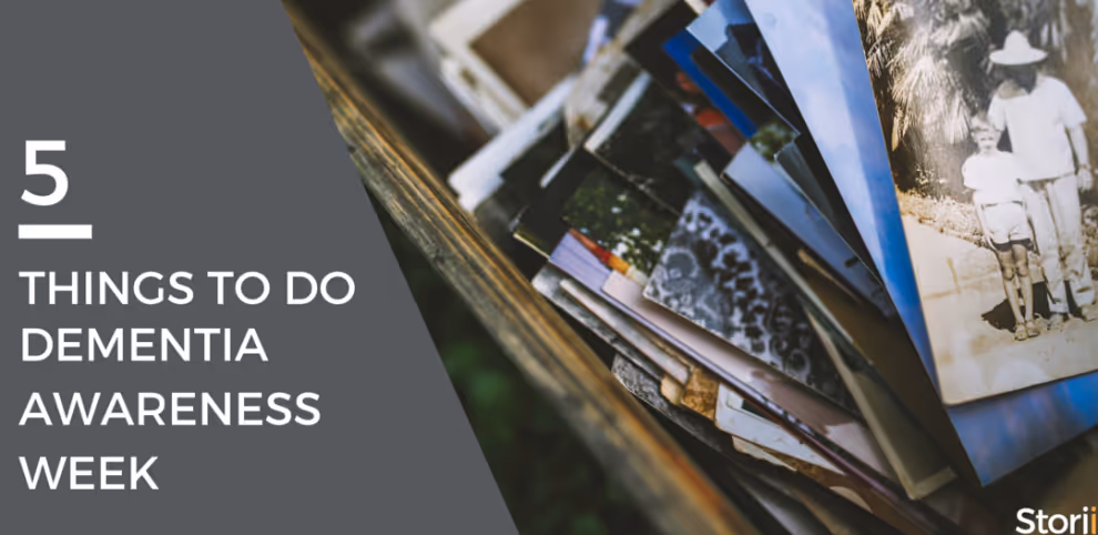 5 Things To Do | Dementia Awareness Week 2016