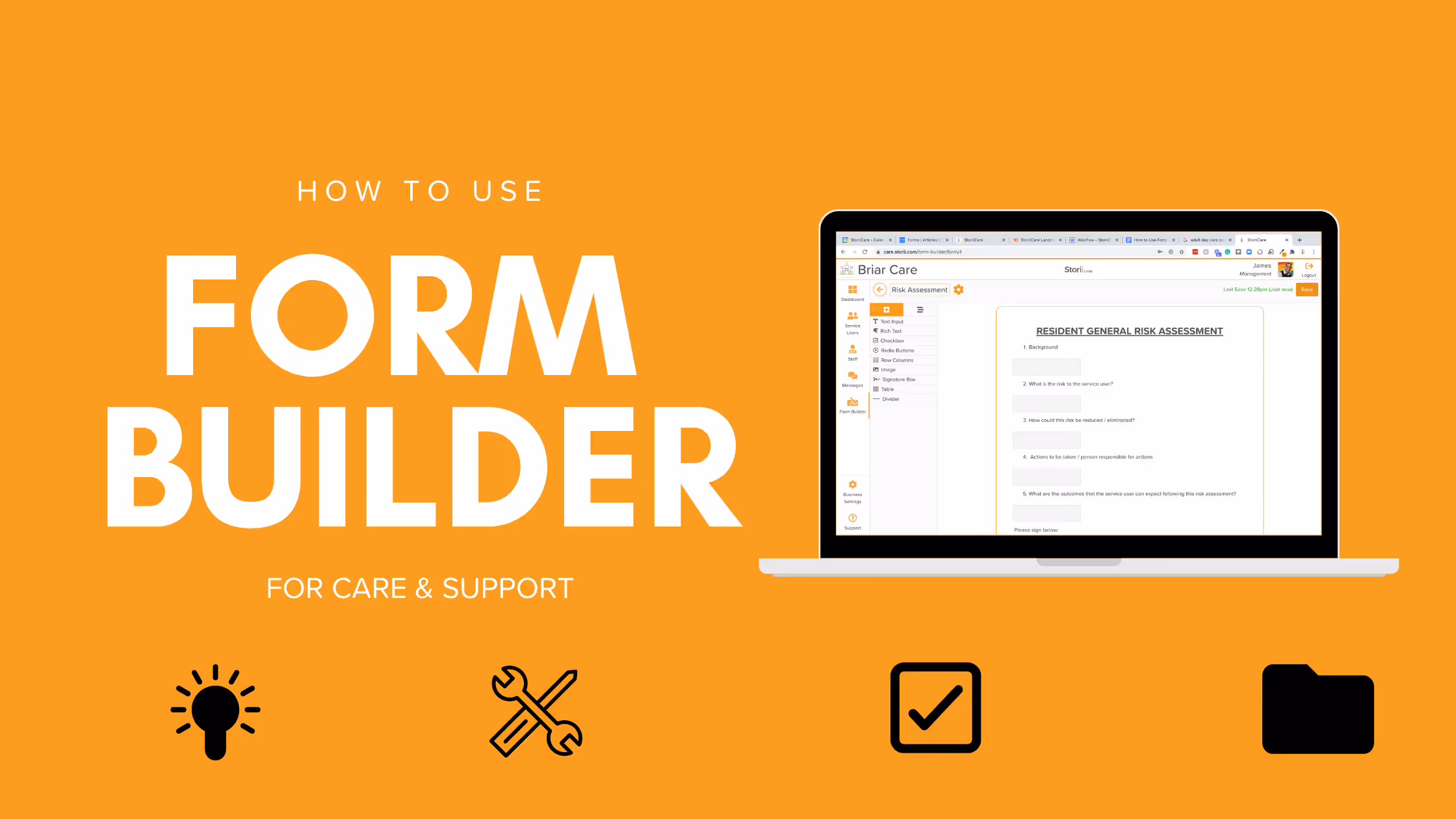 How to Use Form Builder for Care & Support