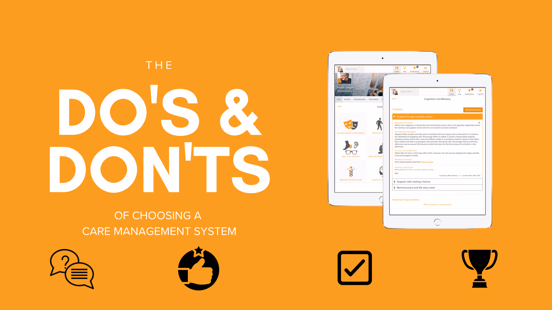 Do's & Don'ts of Choosing a Care Management System
