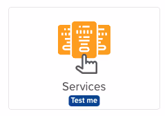 StoriiCare Screenshot: Icon of Services feature
