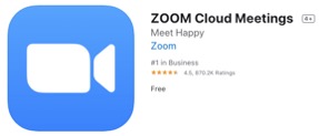 Zoom Cloud Meetings App