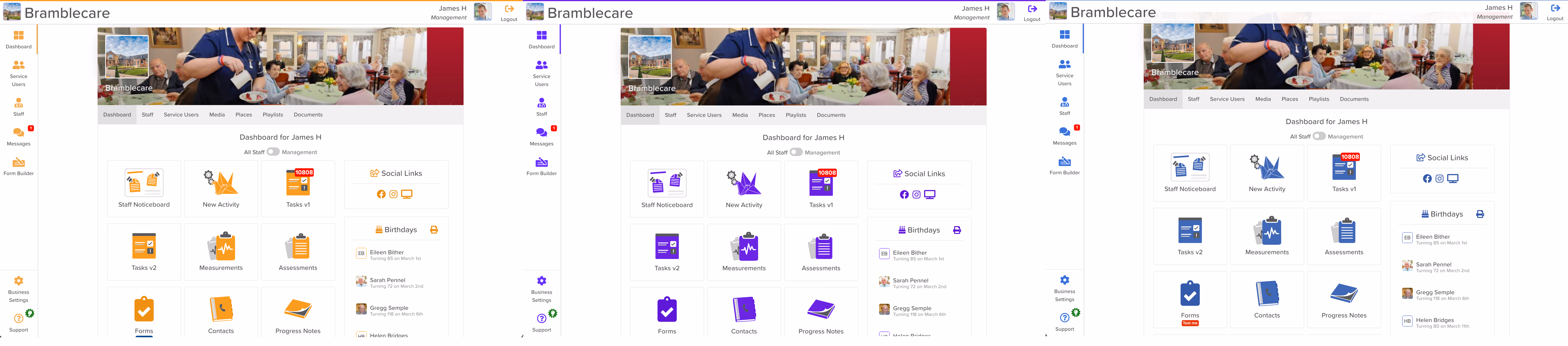 StoriiCare custom branding