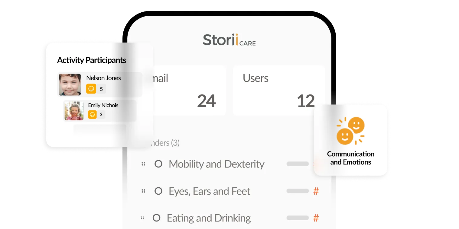 get demo image stori care mockup