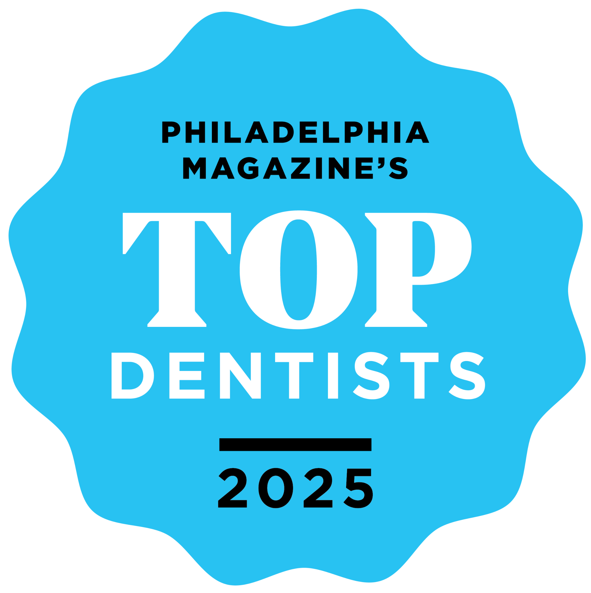 Philadelphia top Dentists 2021 Logo