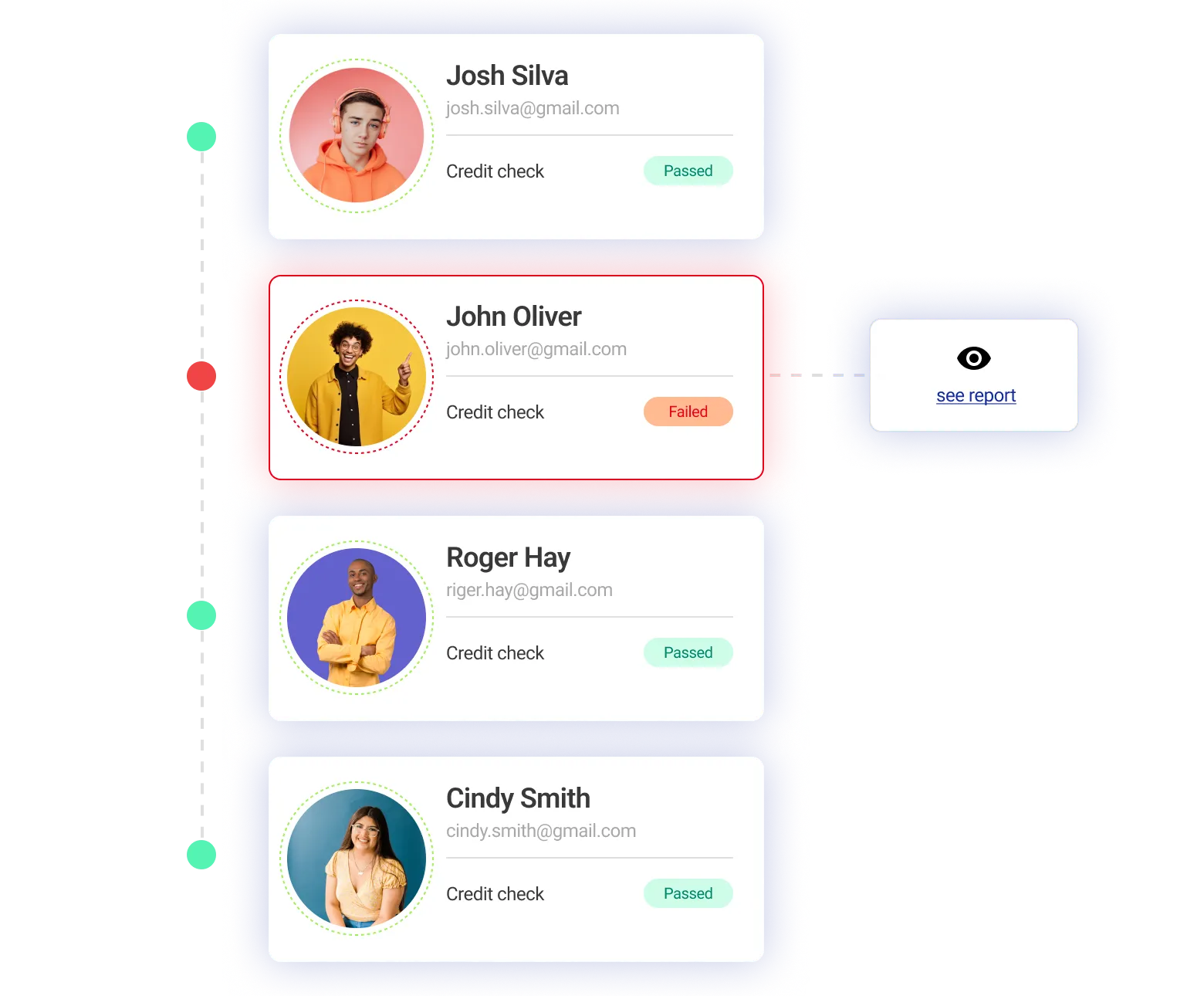 Illustration of a subscription management software