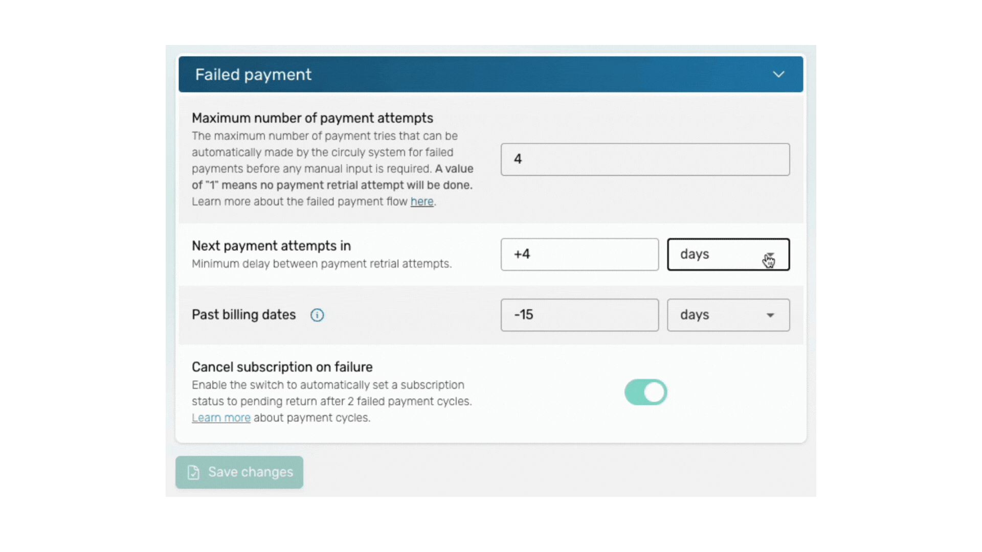 Illustration of a subscription management software