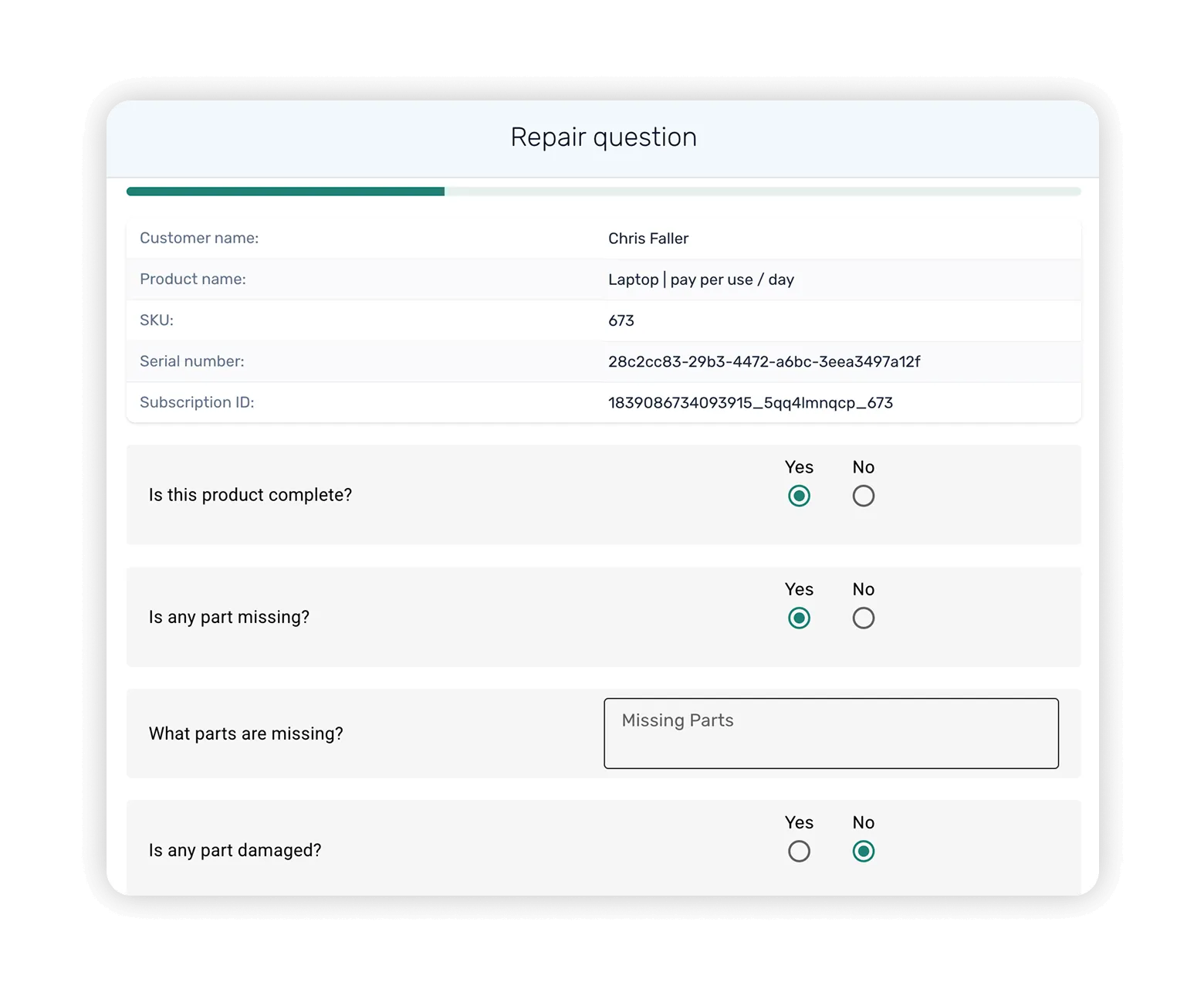 Illustration of a subscription management software