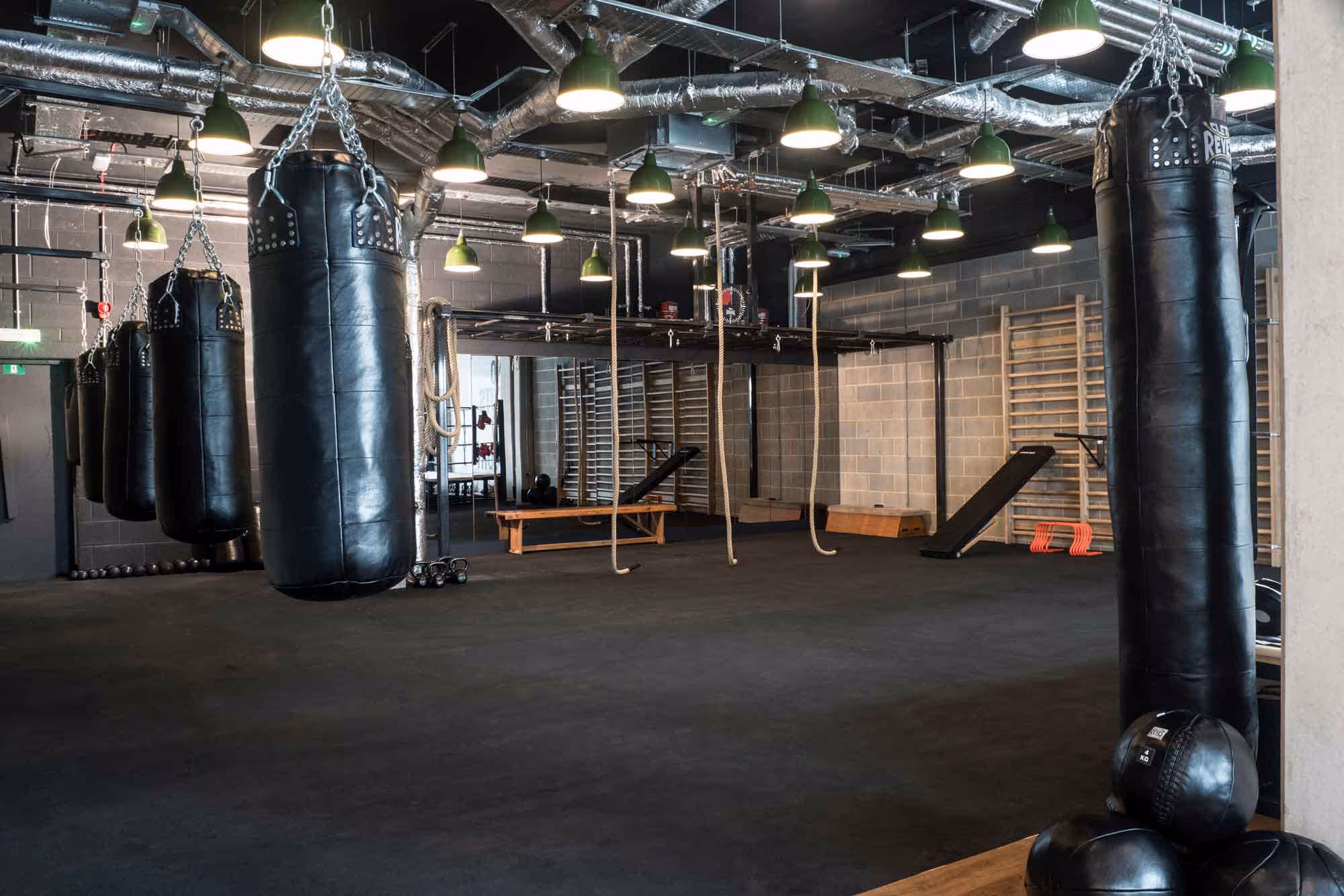 12 x 3 boxing gym window