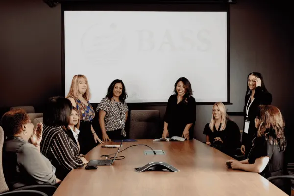 BASS Medical Group's executive staff at a board meeting